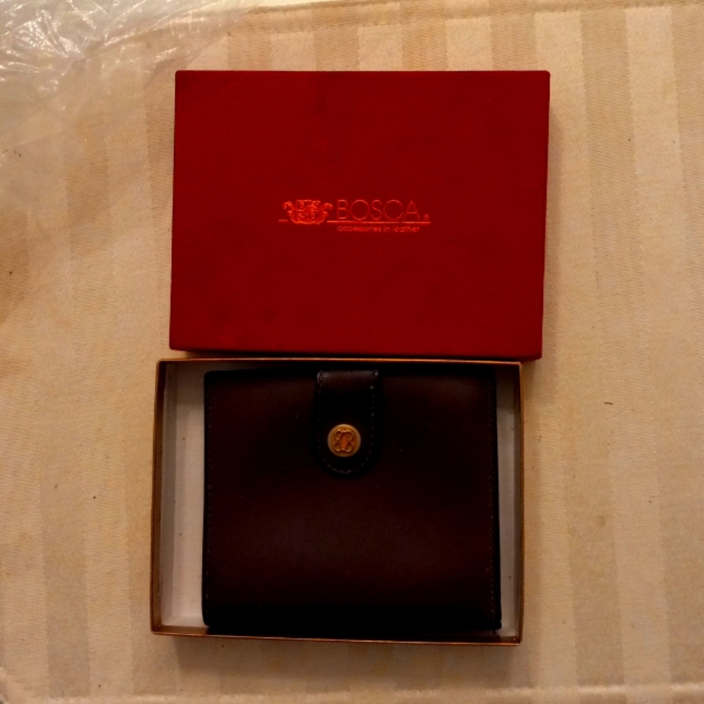 Bosca Soft Leather Wallet  Excellent Condition Like New